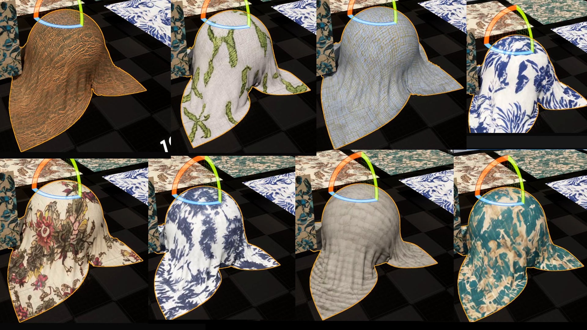 Linen Fabric 19. Seamless